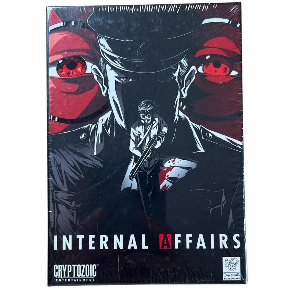 Internal Affairs Card Game 2-8 20 Min Age 8+ New Sealed Cryptozoic Entertainment